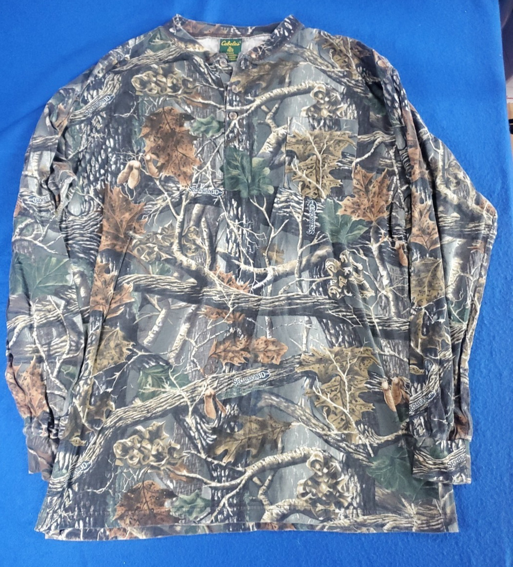 Cabela's Outdoor Gear long Sleeve Shirt Men's Size XL Pocket